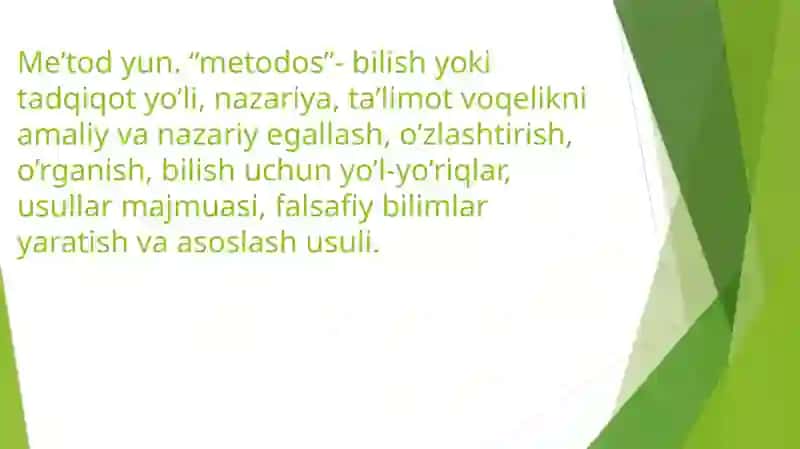 Ijtimoiy pedagogik faoliyatda pedagogik metodlar 2