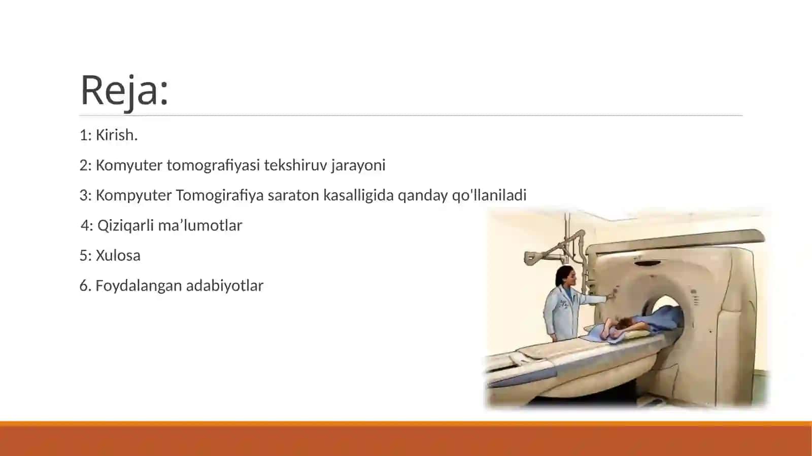Ko’p  qavatli spiral kompyuter tomografi 2
