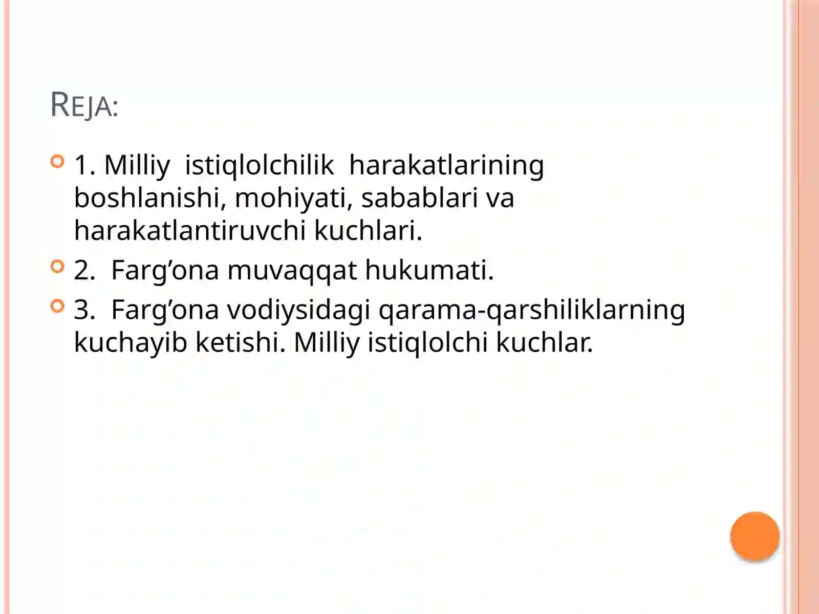 Milliy istiqlolchilik harakatlari 2