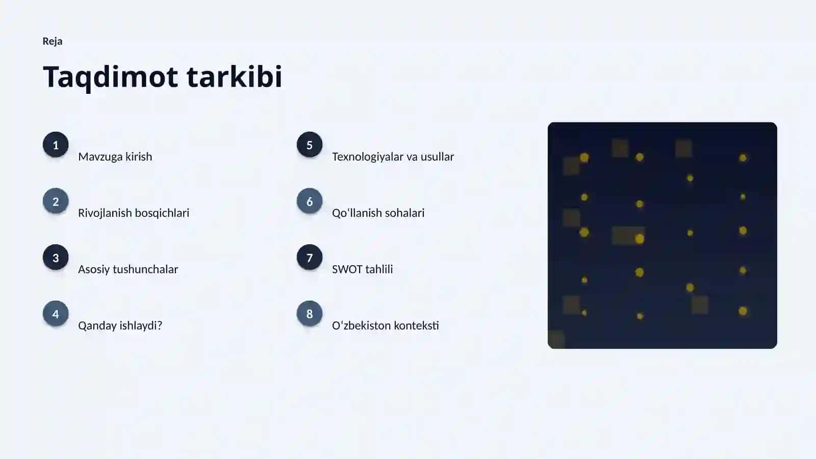 SUNʼIY INTELLEKT • PROFESSIONAL TAQDIMOT 2