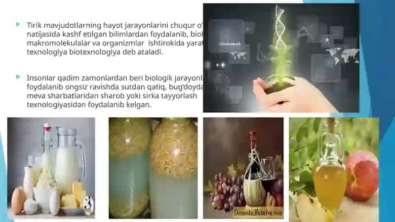 BIOGENETIKA VA BIOTEKNOLOGIYA 2