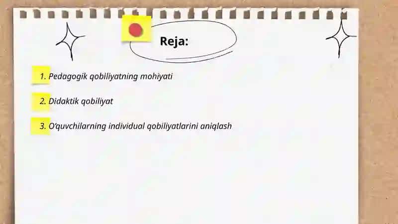 Pedagogik qobiliyatning mohiyati 2