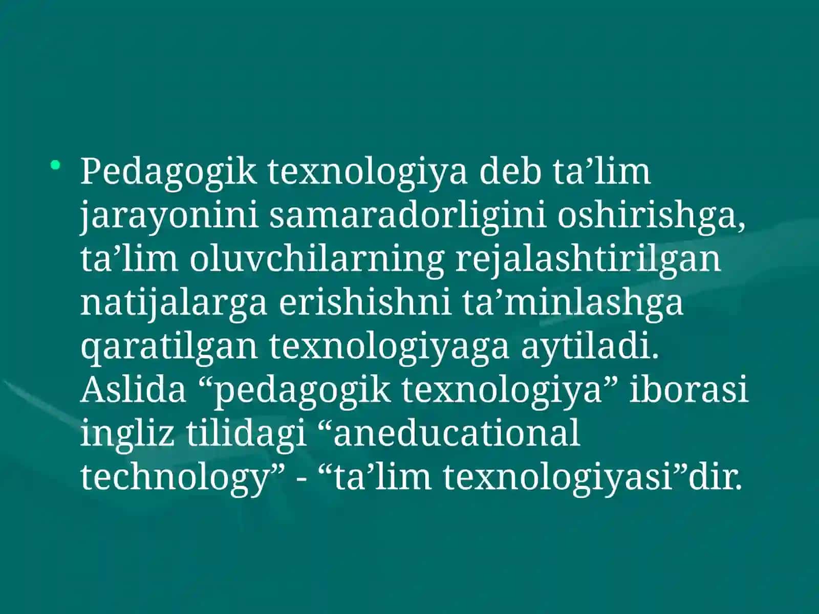 Diniy va Psixologik Tahdidlar 2