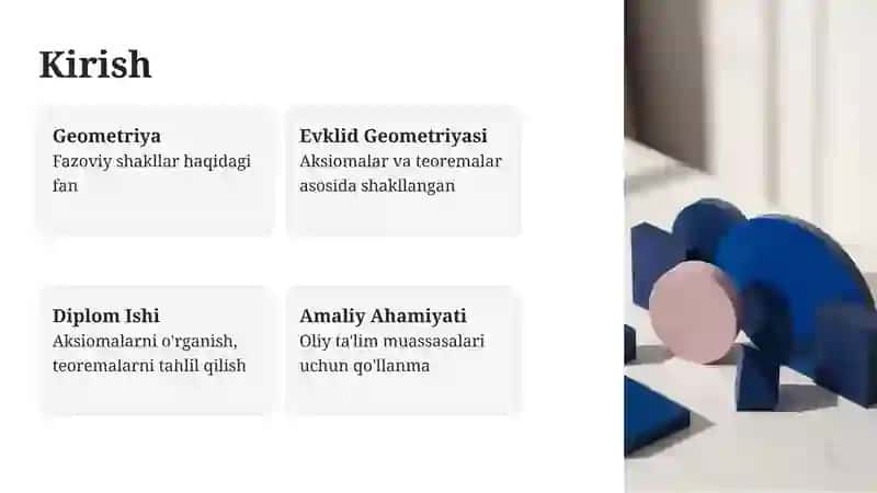 Evklid Geometriyasi va Pifagor Teoremasi 2