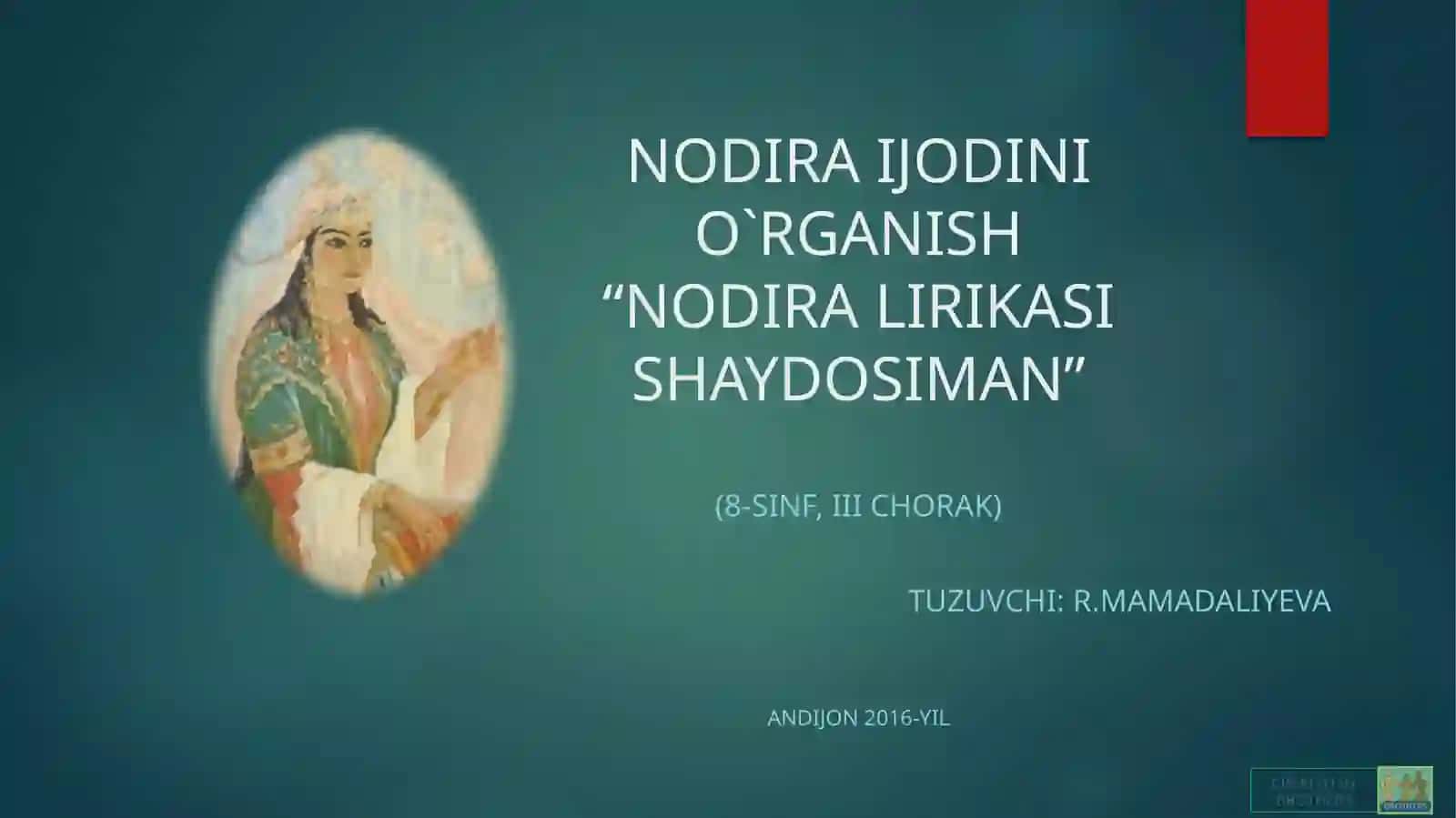 NODIRA LIRIKASI 2
