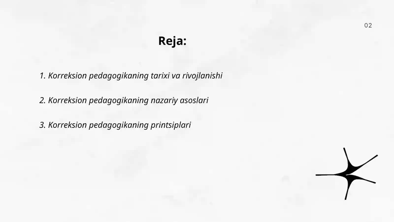Korreksion pedagogiga asoslari 2