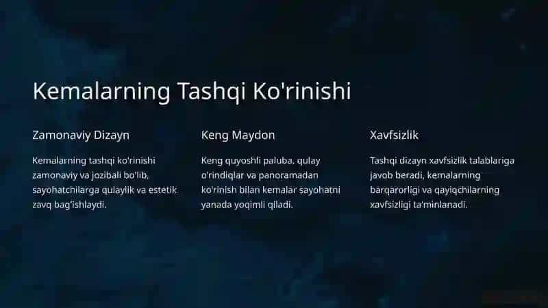 Turistik Kemalar: Yangi Sarguzashtlar Uchun 2