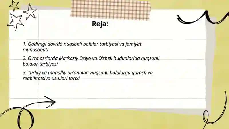 nuqsonli bolalarni tarbiyalash tarixi 2