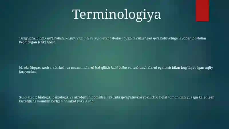 Psixologik Termenlar 2