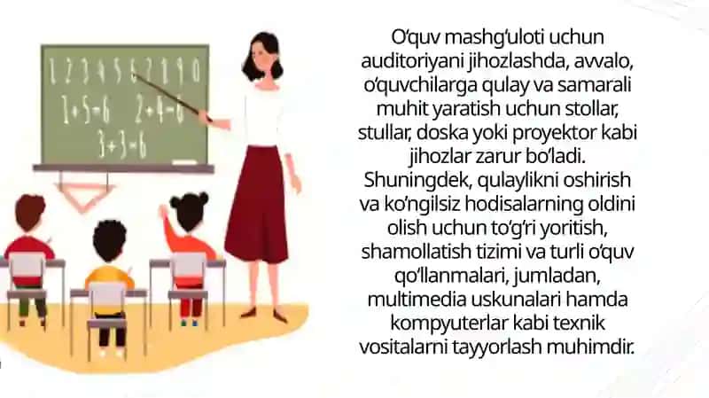 O‘quv stollari va stullari 2