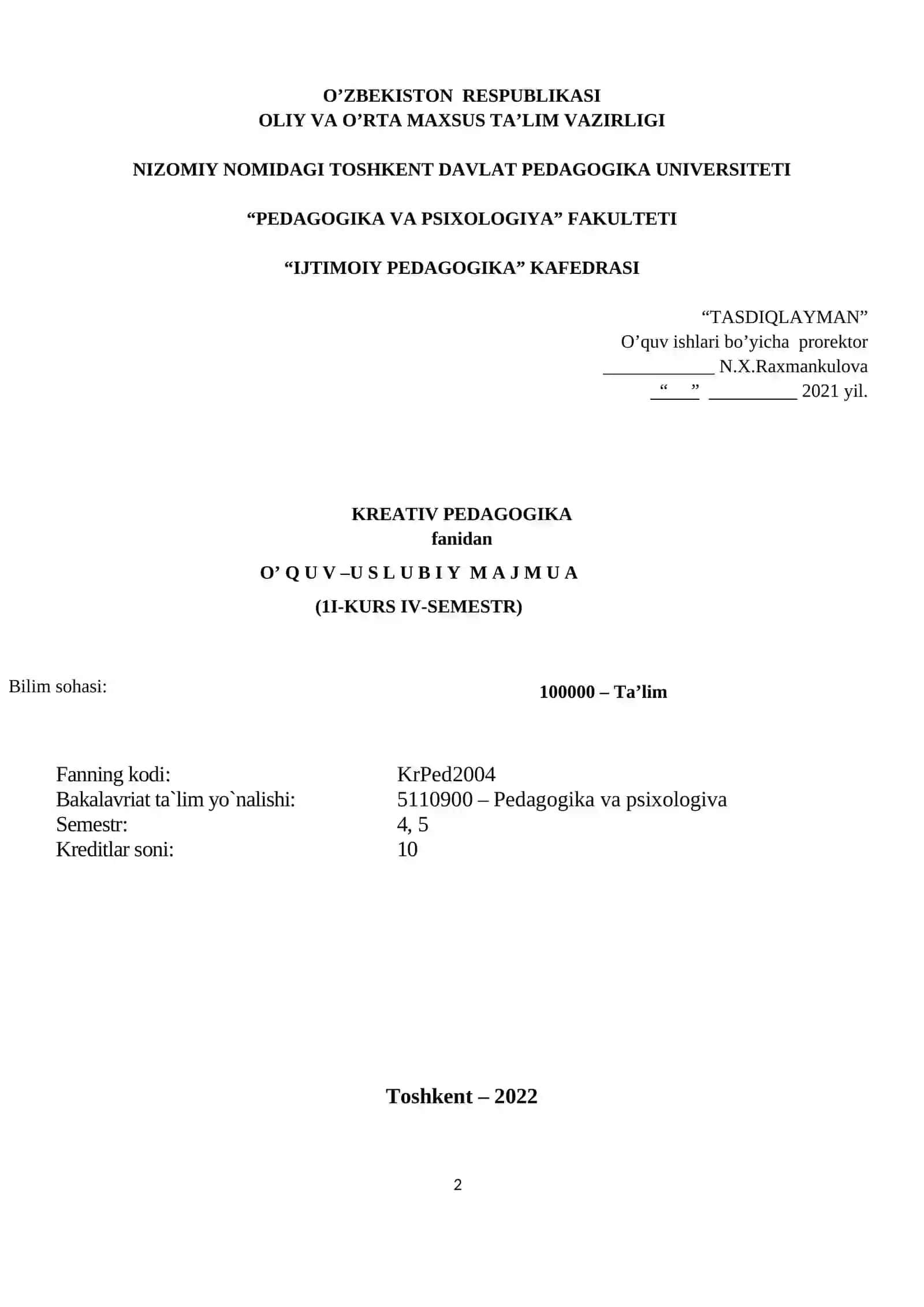 KREATIV PEDAGOGIKA 2