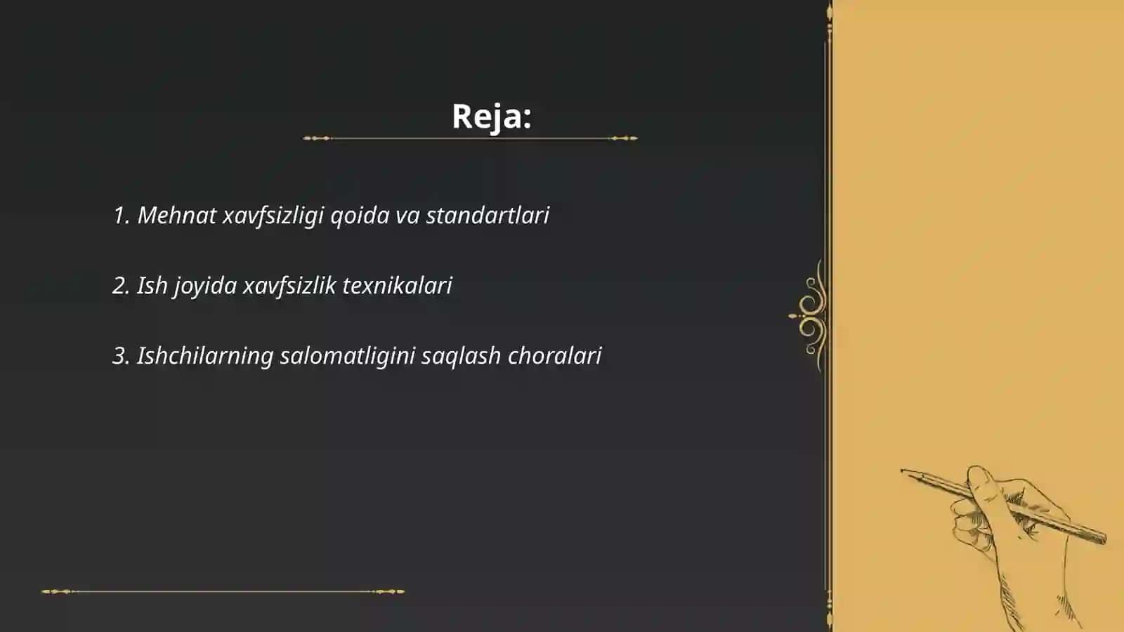 Xodim va ish beruvchining mehnat muhofazasiga oid majburiyatlari 2