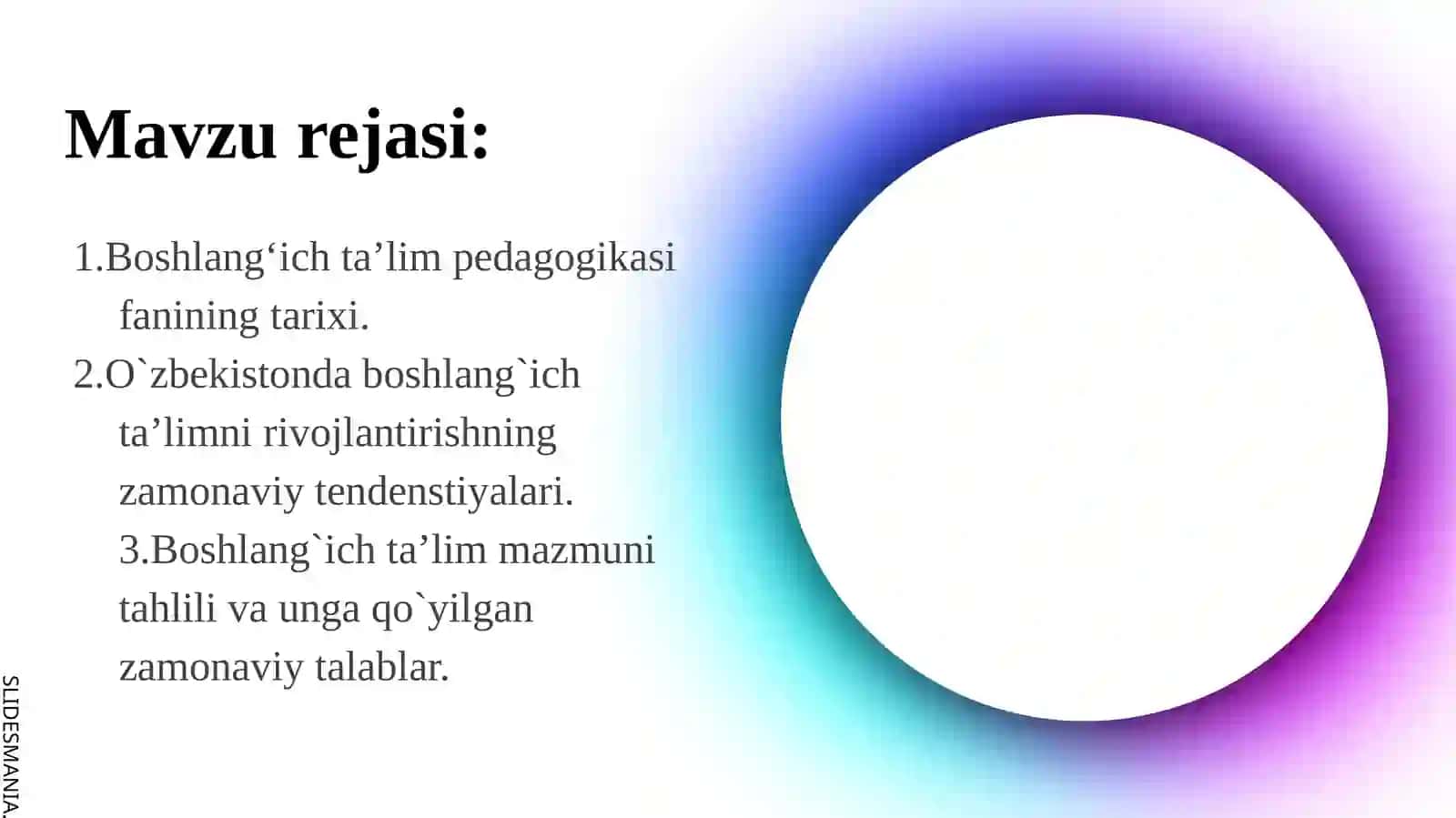 Boshlang‘ich ta’lim pedagogikasi fanining tarixi 2