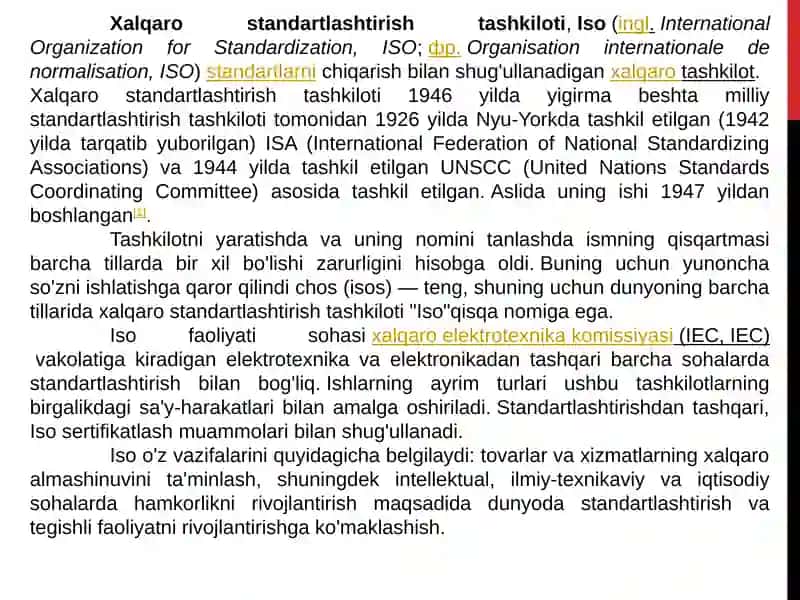 Xalqaro standartlashtirish tashkiloti 2