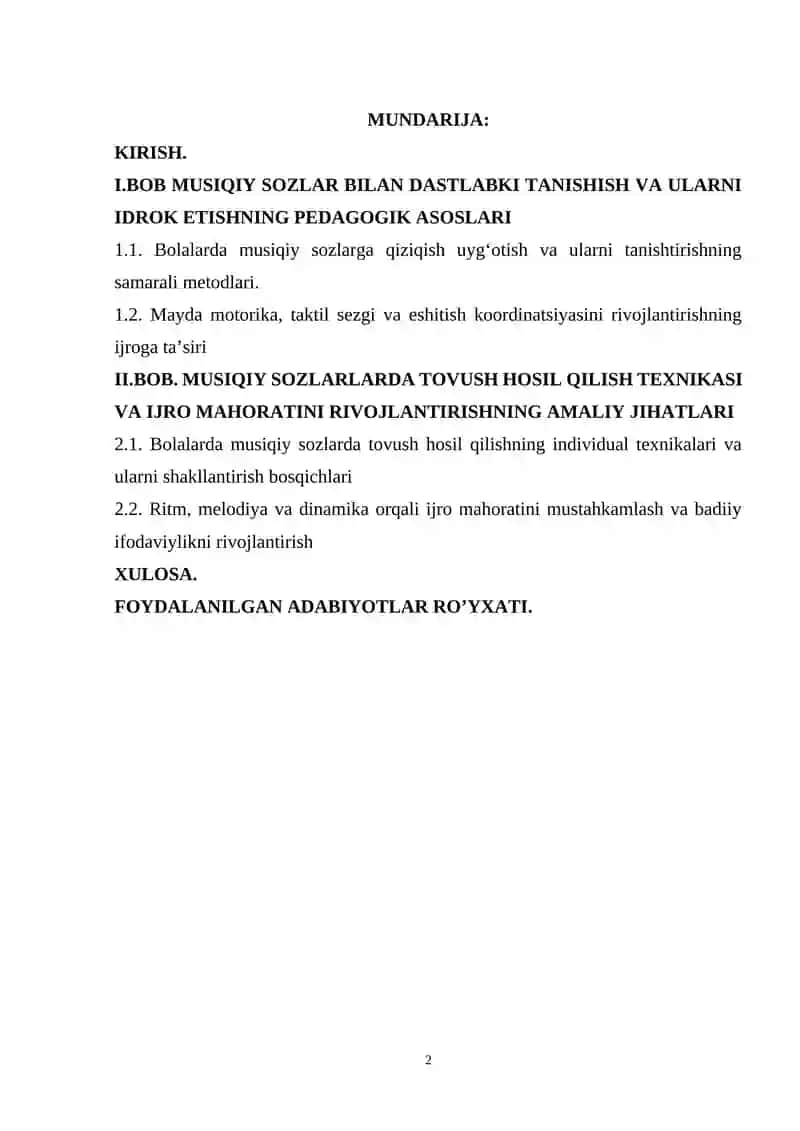 Sozlarni ushlash va tovush xosil qilish ko’nikmalarini shakillantrish 2
