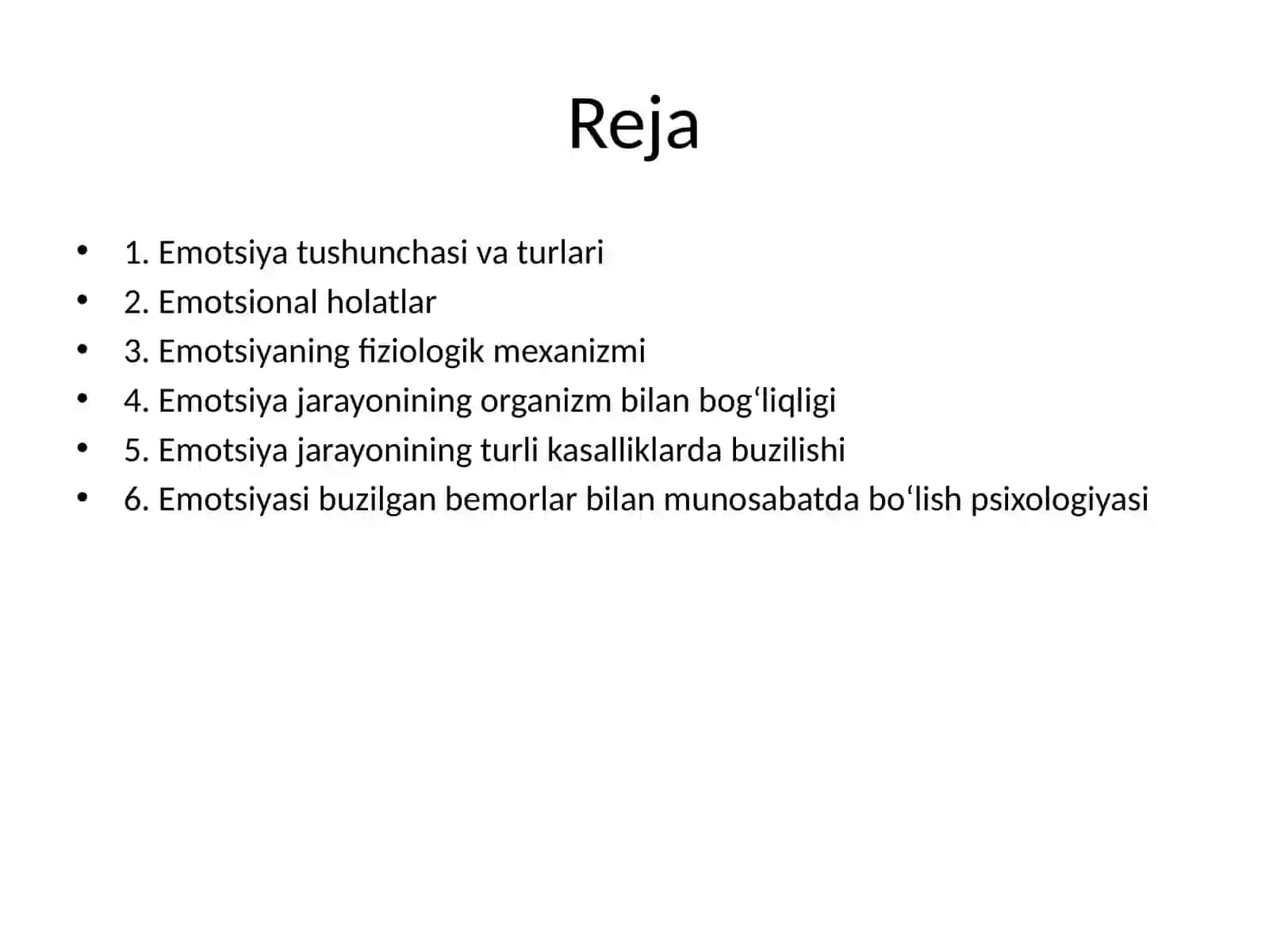 Emotsiya tushunchasi va turlari 2