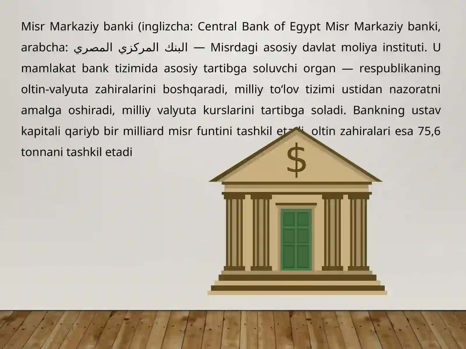 Misr Markaziy banki 2