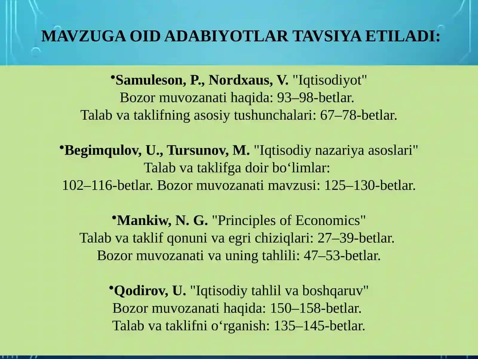 Iqtisodiyot 2