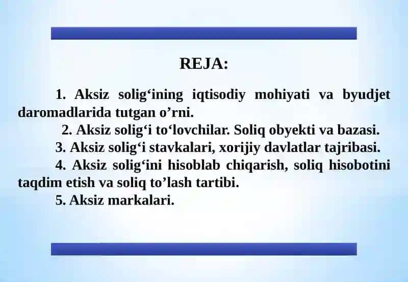 Aksiz soig‘i 2