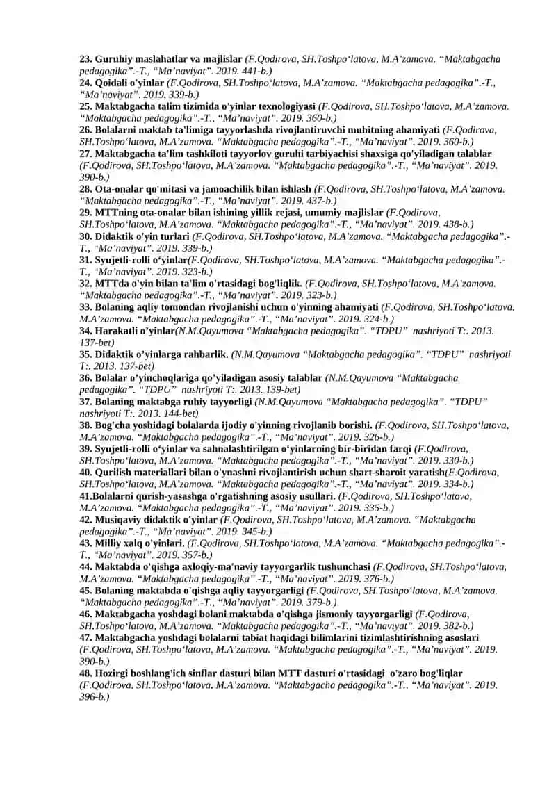 Maktabgacha pedagogika 2