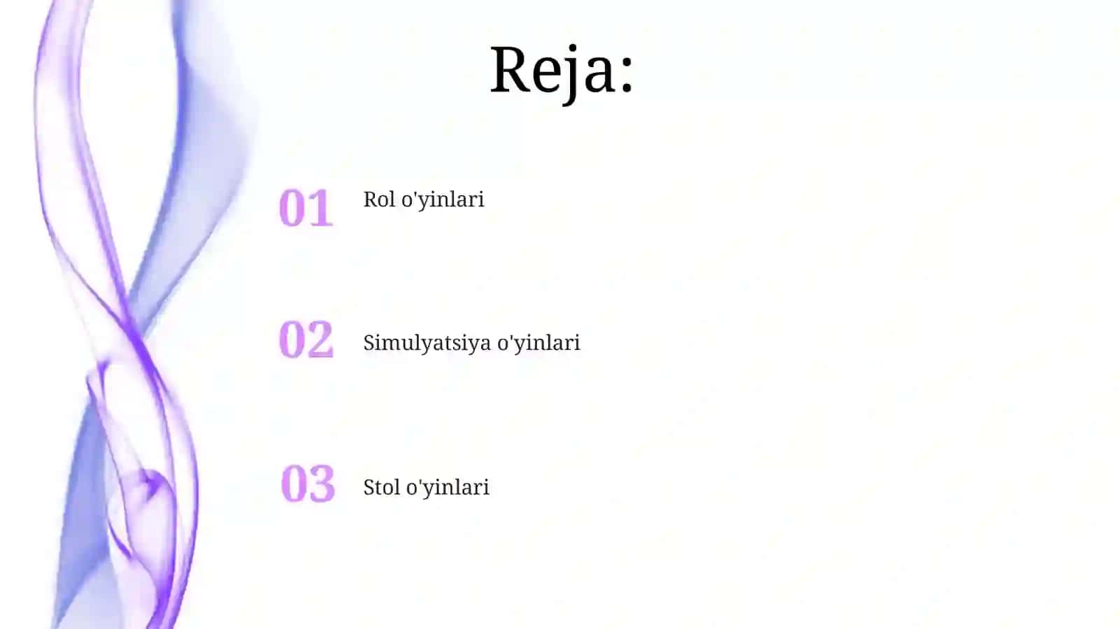 Didaktik o'yin turlari 2