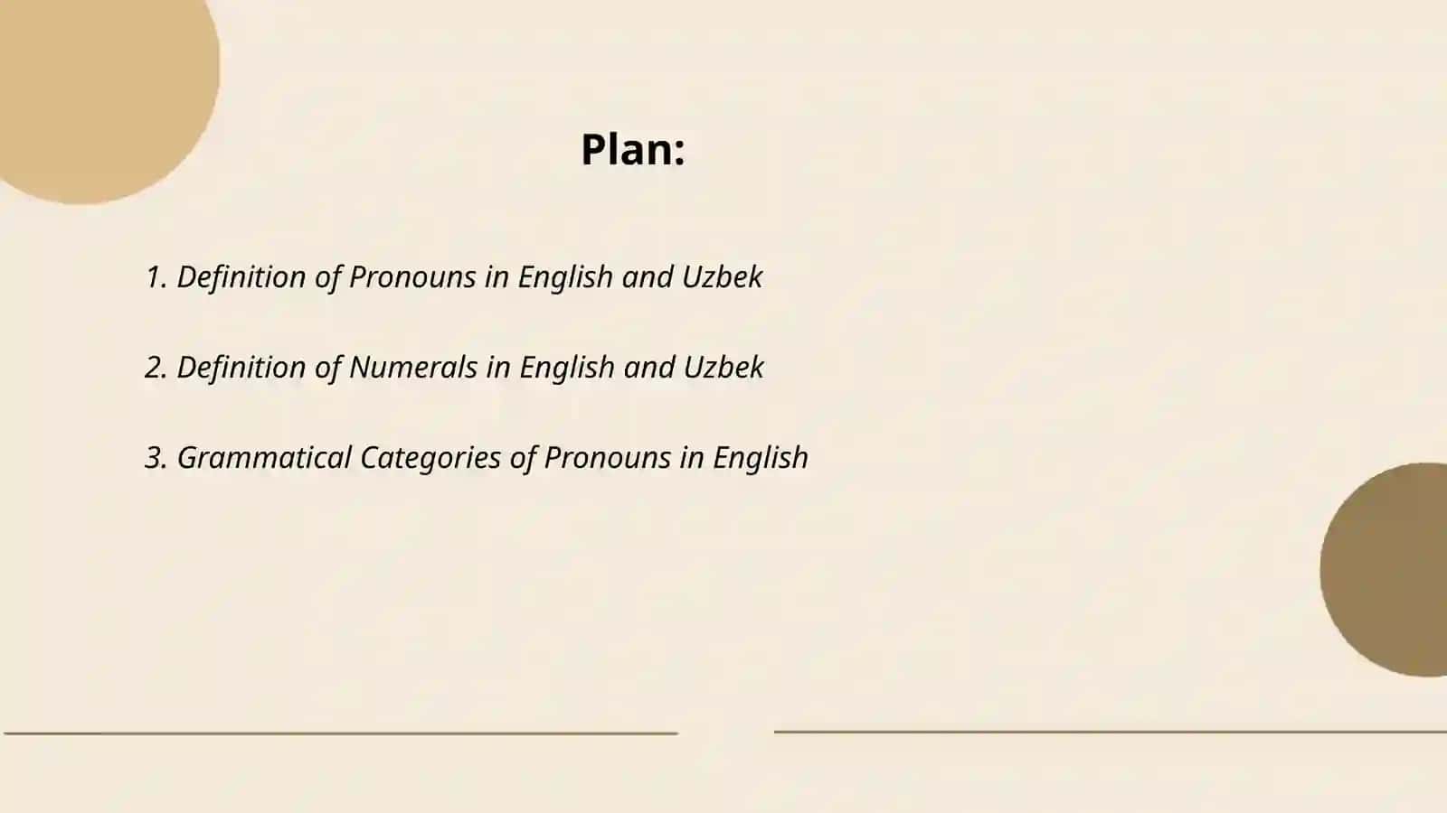 Some similarities and divergences of pronouns and numerals in the English and Uzbek 2