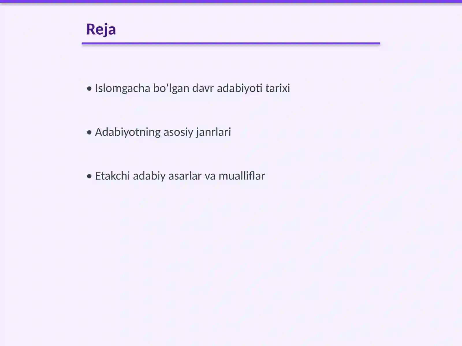 Islomgacha boʻlgan davr adabiyoti 2