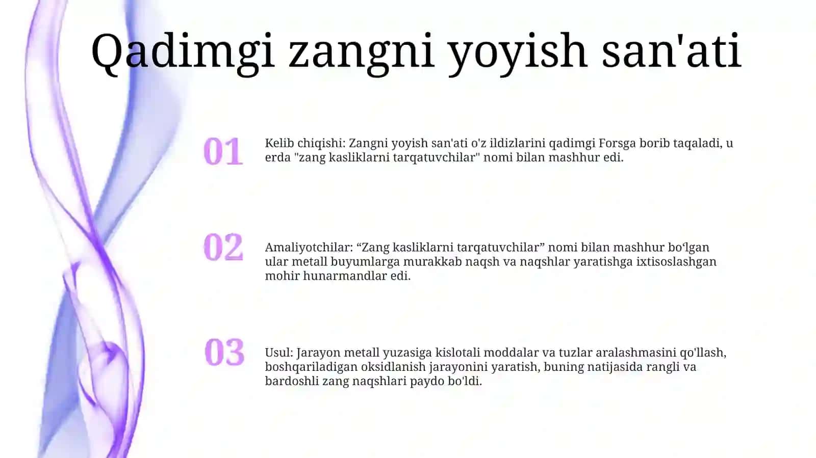 Zang Kasliklarni Tarqatuvchilarini Kelib Chiqishi 2