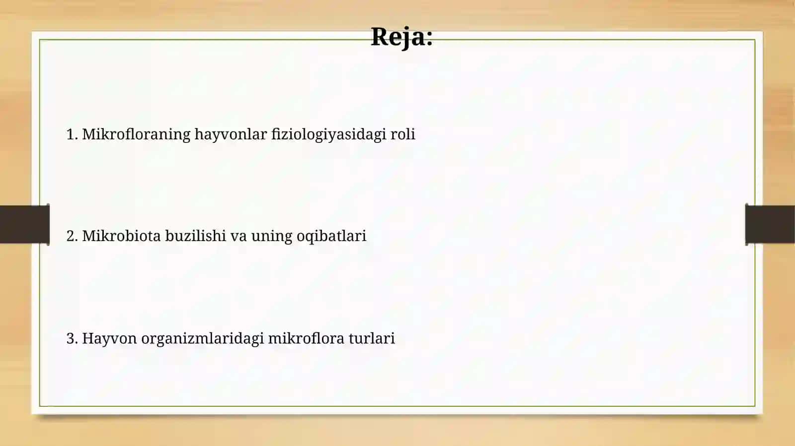 Hayvonlar organizmidagi mikroflora 2
