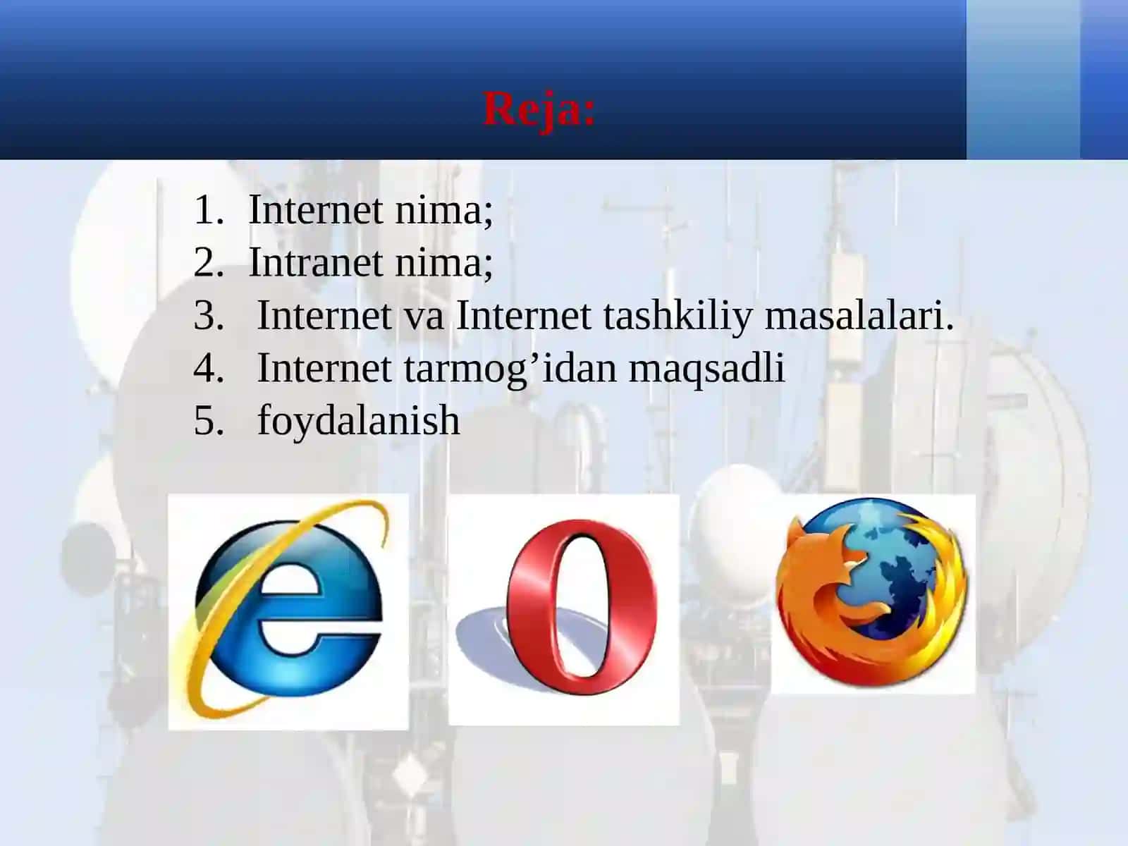 Internet tarmoq’idan maqsadli foydalanish 2