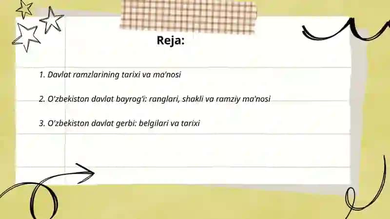 Davlat ramzlari va Konstitutsiya 2