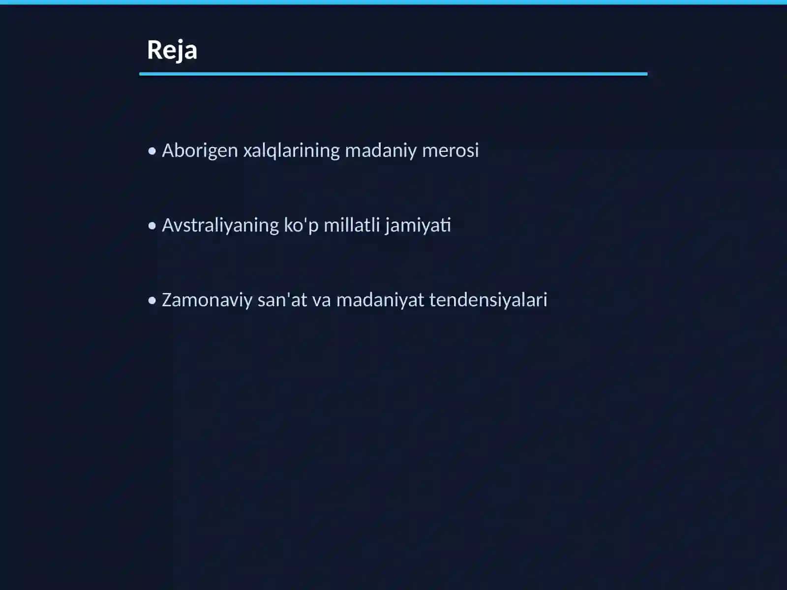 Avstraliya xalqlari madaniyati 2