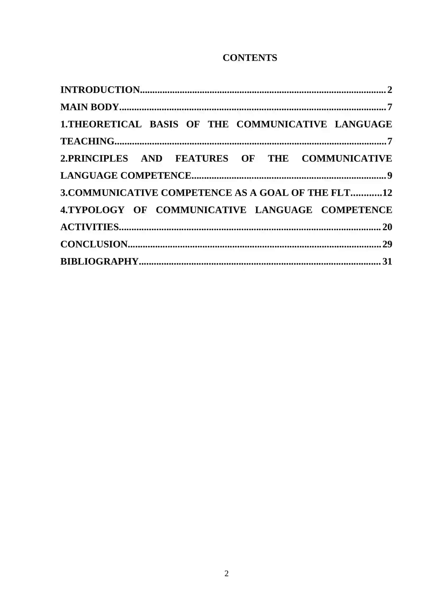 Communicative language competence 2