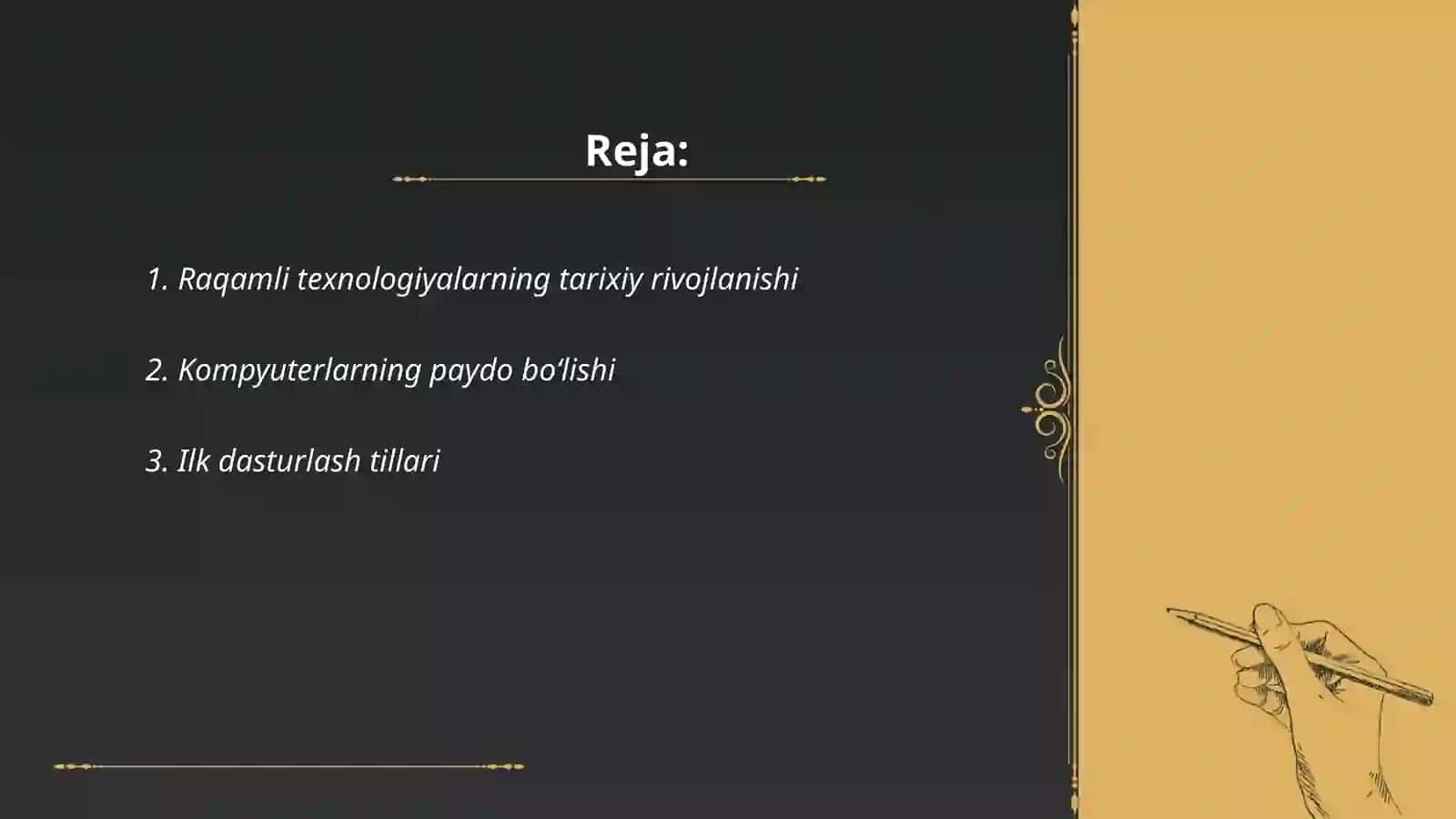 Raqamli tarix fanining yoyilish 2