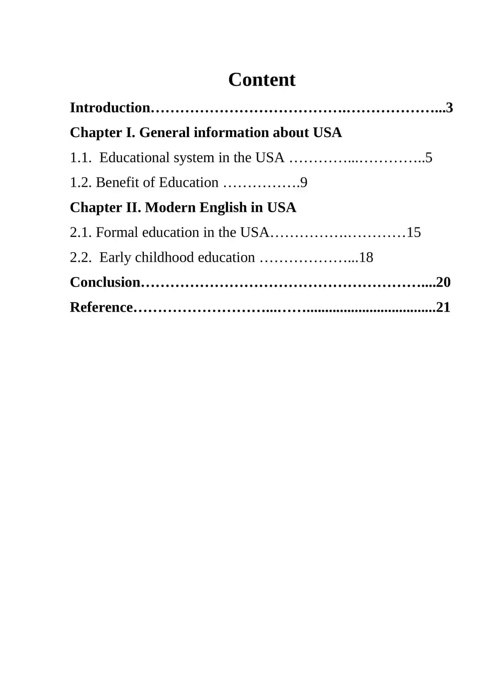 Educational System in the USA 2