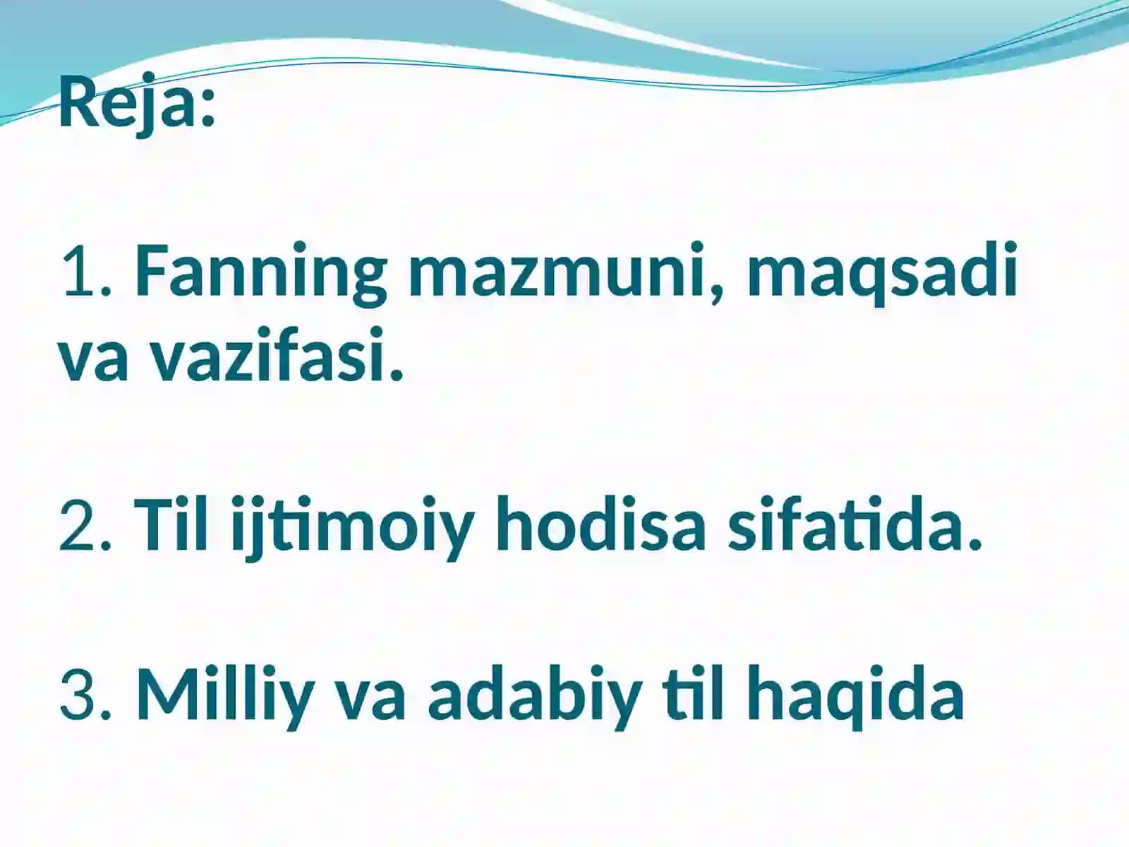 TILIJTIMOIY HODISA. MILLIY VA ADABIY TIL 2
