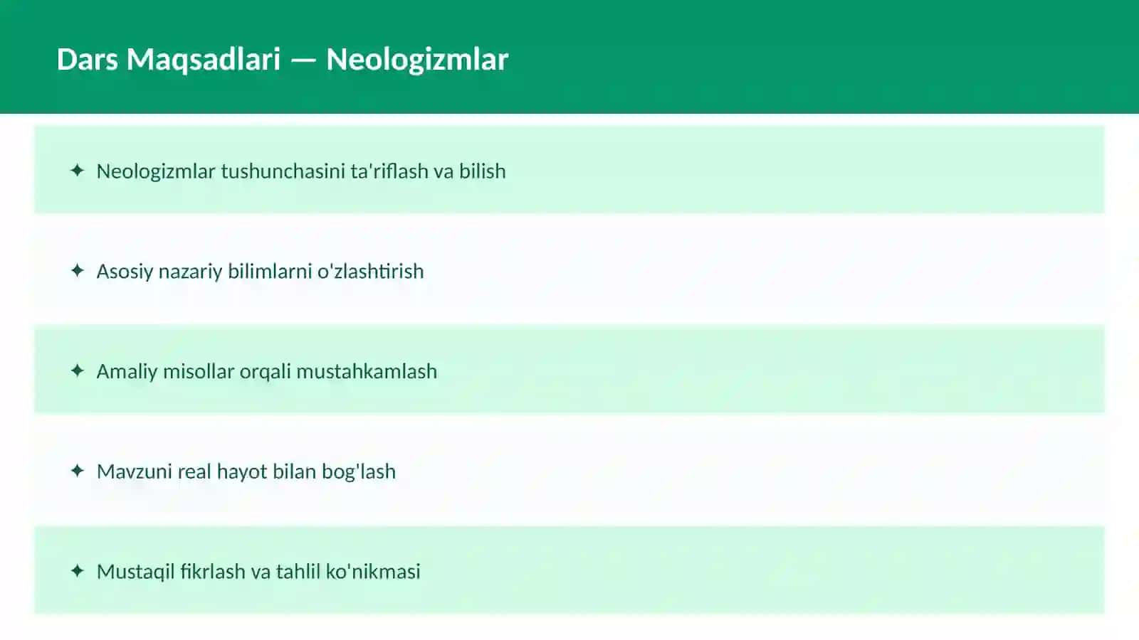 O'zbek Tili Arxaizmlar 2