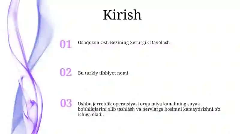 Oshqozon Osti Bezining Xerurgik Davolash 2