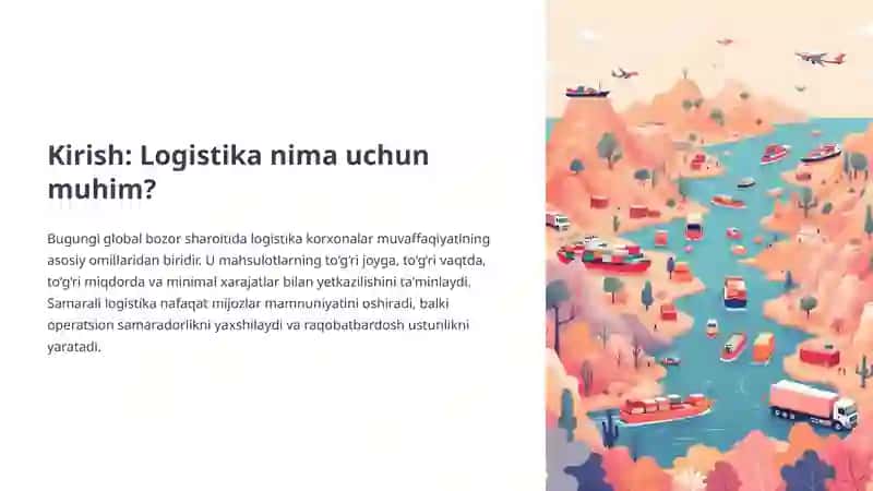 Logistika menejmentining asosiy funksiyalari 2