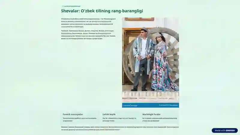 SHEVALAR: FONETIK, LEKSIK VA MORFOLOGIK TAHLIL 2