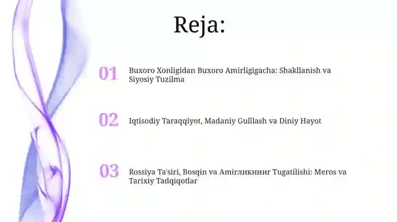 Buxoro xonligi va amirligi 2