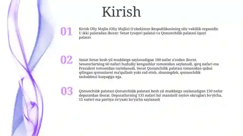 Oʻzbekiston Respublikasi Oliy Majlisi 2