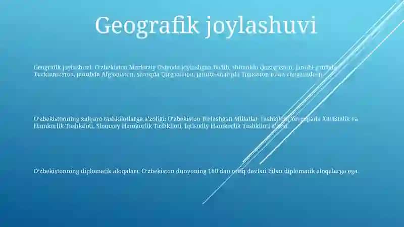 O'Zbekiston Va Jahon Hamjamiyati 2