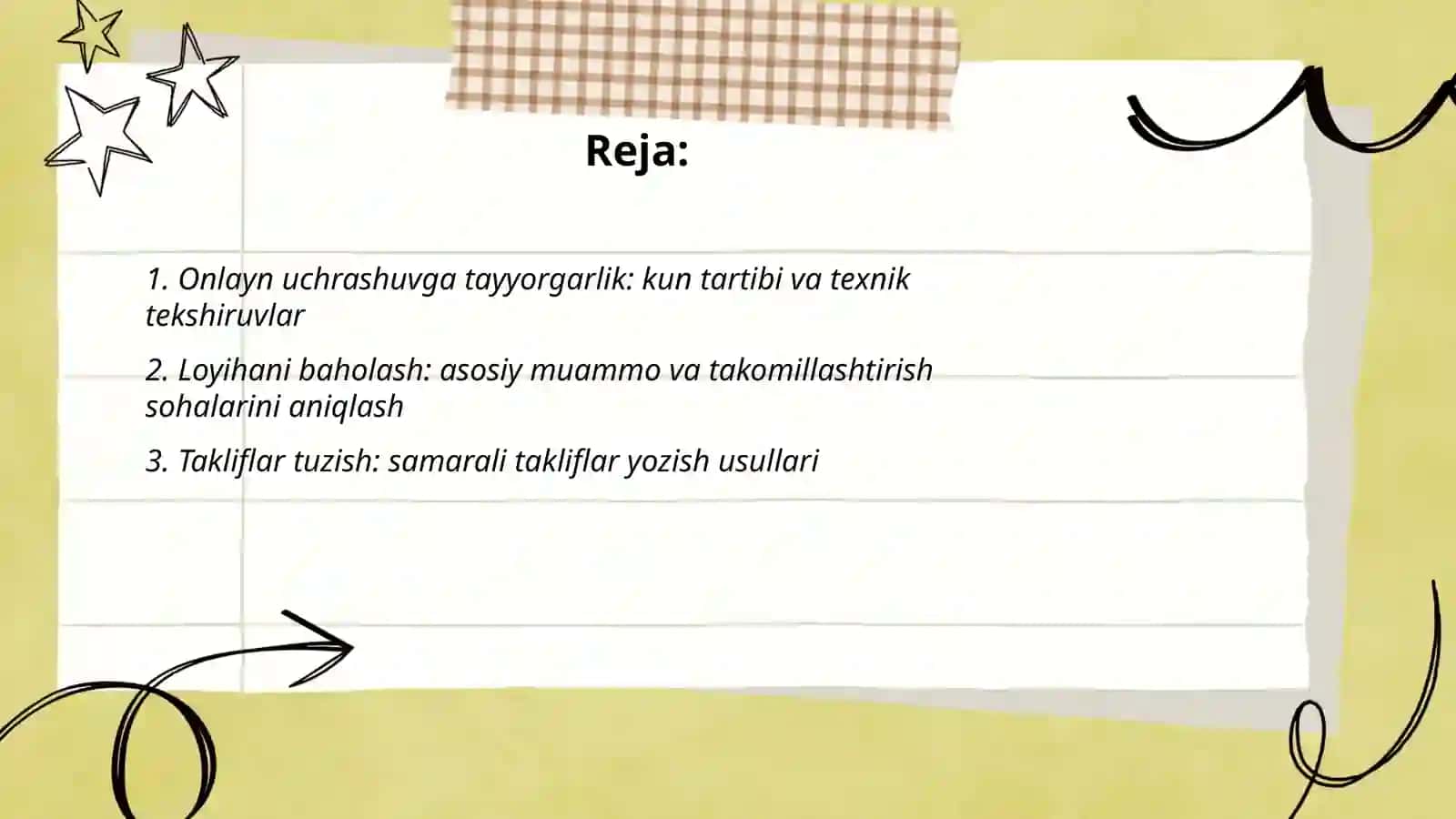 Online Meeting Role-play 2