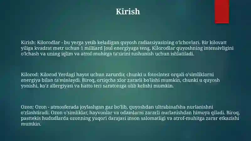 Kilorod Va Ozon 2