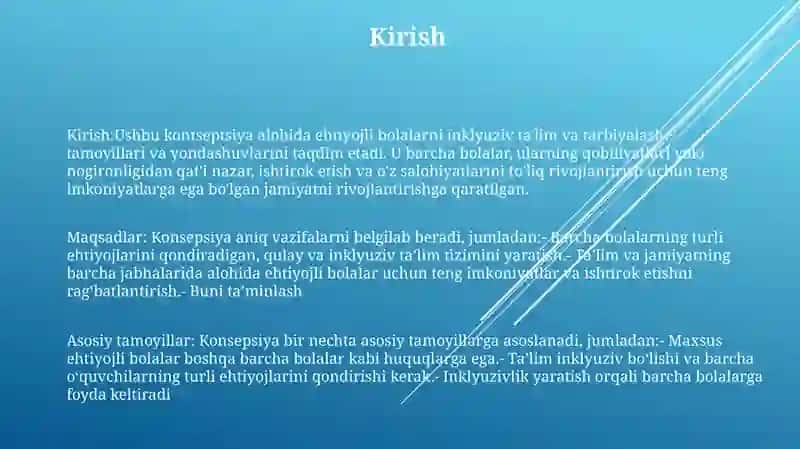 Inklyuziv Talim Va Tarbiyalash Konsepsiyasi 2