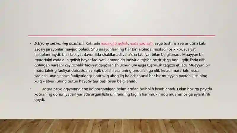 IRODA BUZILISHI. IRODASIZLIK XULQ-ATVORI 2
