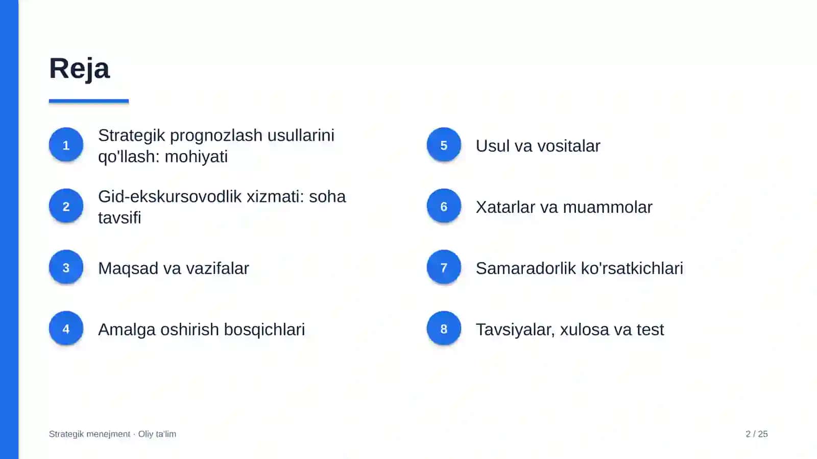 gid ekskursovodlik xizmatida strategik prognozlash usullarini qo'llash 4678 2