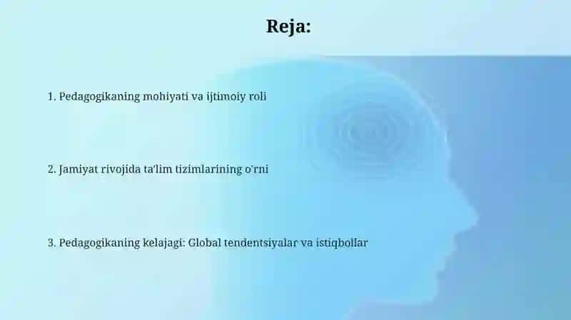 Pedagogikaning mohiyati va ijtimoiy roli 2