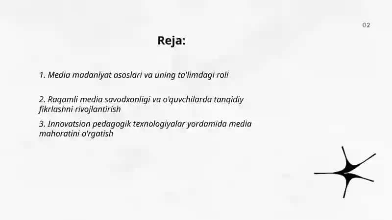 Media madaniyat va innovatsion pedagogika 2